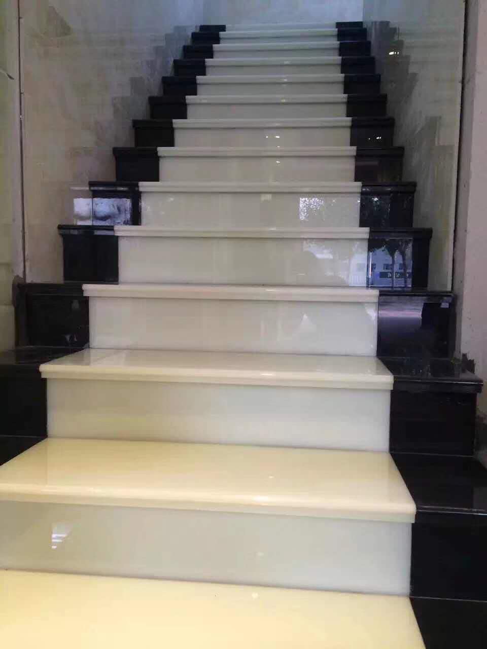 Nano glass stairs,riser