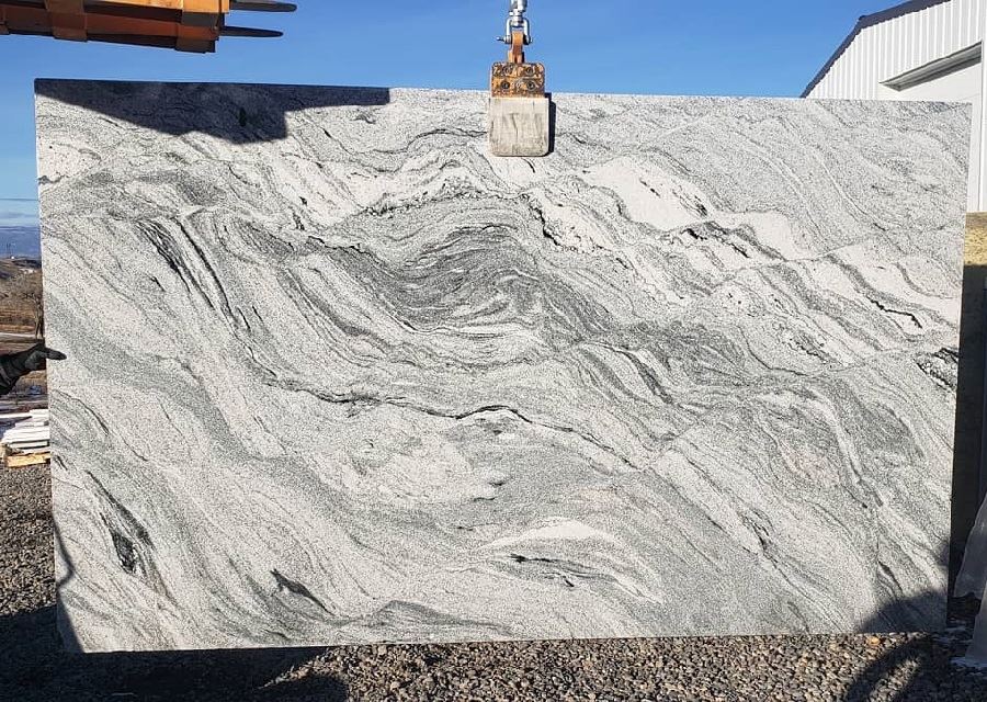 Silver cloud granite slab supplier