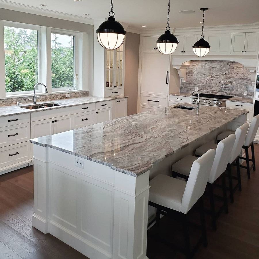 Fantasy brown granite countertop