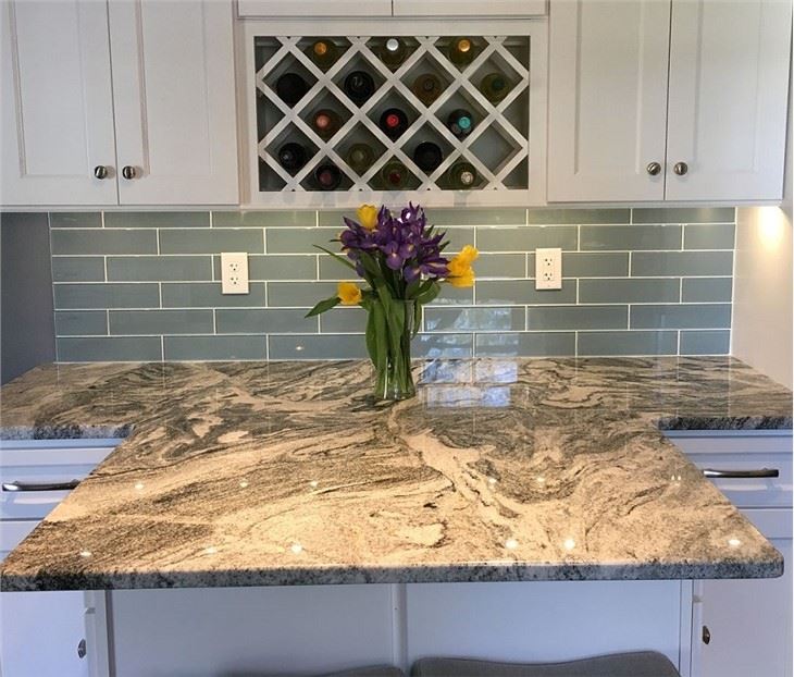Silver Cloud Granite Table top