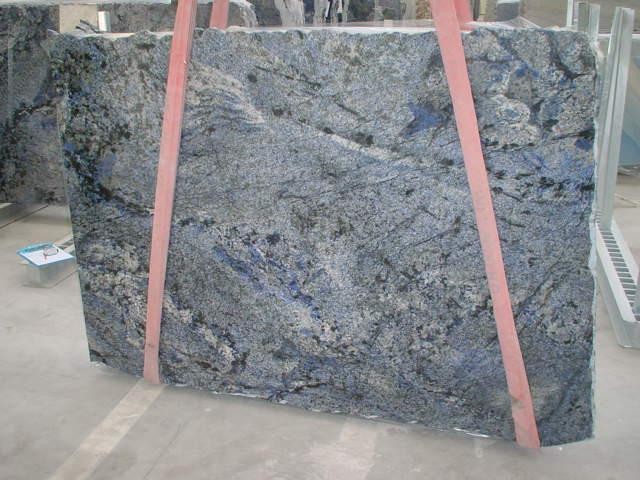 Natural Stone Brazil Azul Bahia / Brazil Blue Granite Tiles & Slabs