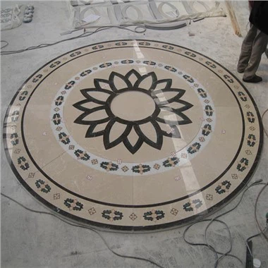 تصميمات بلاط الأرضية الرخامية الحجرية Waterjet