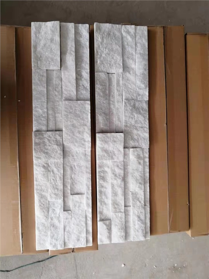 White Culture Stone Panels Ledge Stone Veneer Slate For Interior & Outside Wall Panels