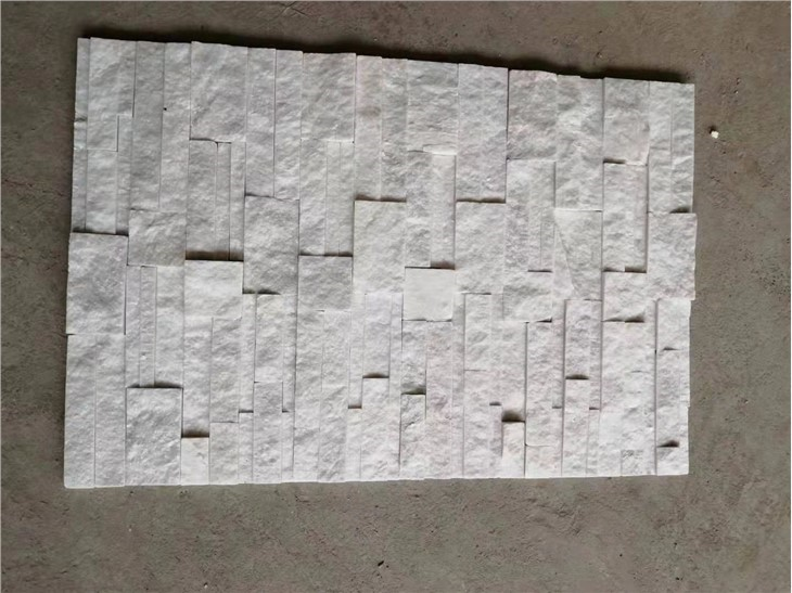 White Culture Stone Panels Ledge Stone Veneer Slate For Interior & Outside Wall Panels